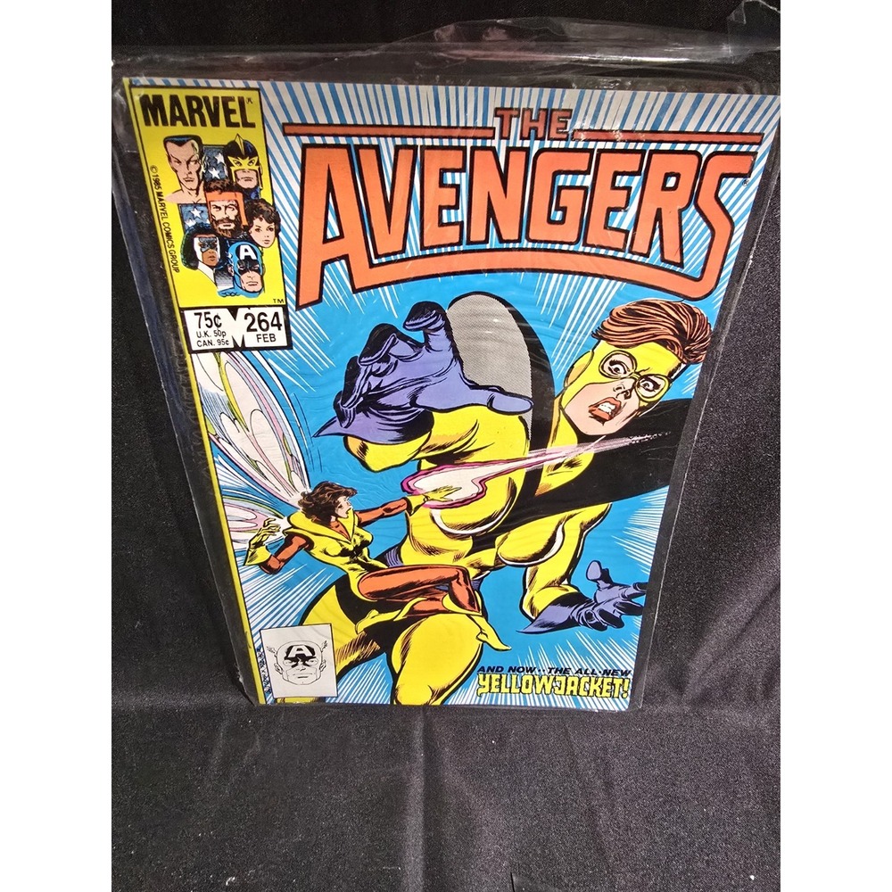 Avengers 264 Marvel 1985 1st App of the New Yellowjacket
